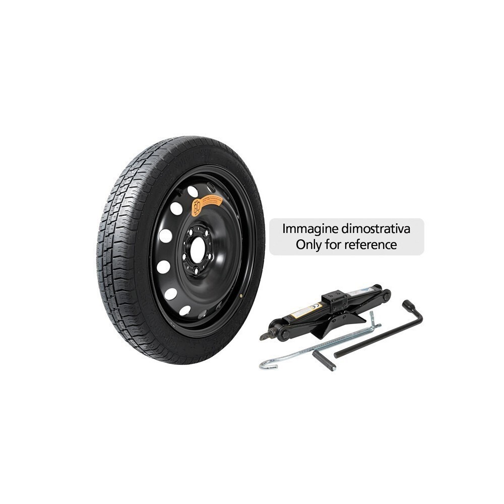 Kit ruotino di scorta in acciaio 125/80 R16 per Renault Express dal 5/2021