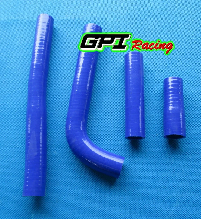 Silicone Radiator Hose for YAMAHA YZ400F/WR400F/YZ426F/WR426F 1998-2002 BLUE — 第 3/4 张图片