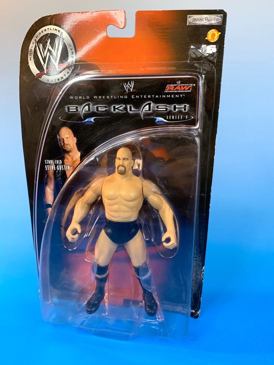 フィギュア wwe stone cold backlash 2003 WWE Jakks Pacific Backlash Stone Cold Steve Austin