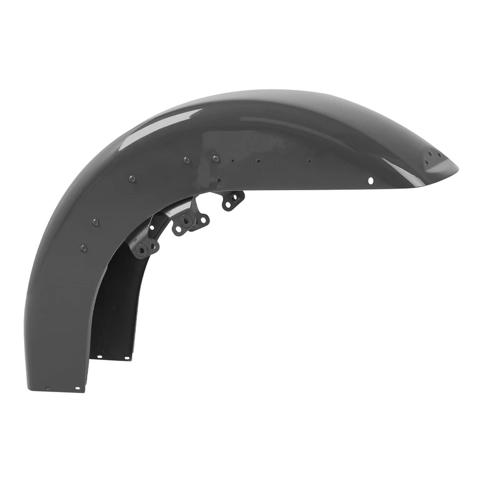 Guardabarros delantero apto para Harley CVO Road Glide Gunship gris ultra limitado 2014-2022 Foto 2 de 4