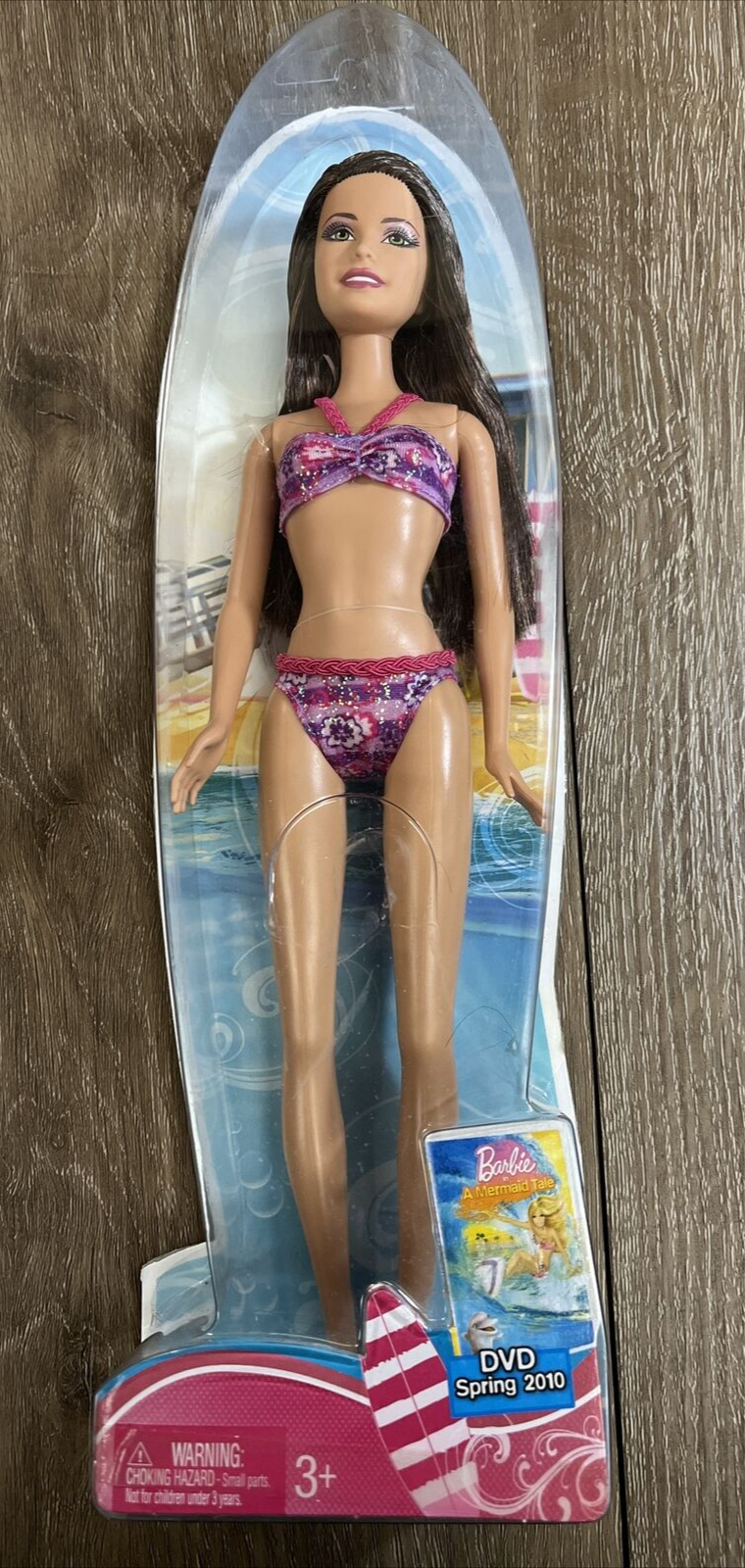 Barbie in A Mermaid Tale Water Play Fun Doll Mattel 2009 #R4201 NEW