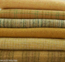 HAND DYED RUG HOOKING WOOL Mill-Dyed ~ "PINEAPPLE EXPRESS" (6-pc Combo)