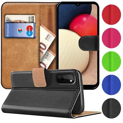 Wallet Case für Samsung Galaxy A03s Handy Book Cover Flip Tasche Schutzhülle