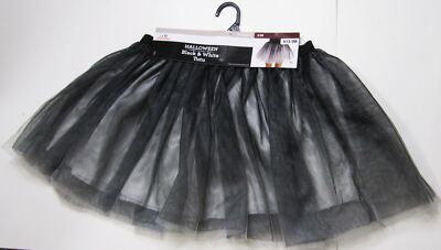 Tutu BLACK & WHITE Halloween Cosplay Small-Medium Costume Accessory NEW