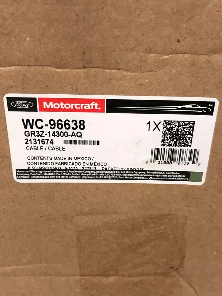 2016-2017 福特野马 2.3 升 RWD 初学者电池电缆组件 WC-96638 — 第 3/3 张图片