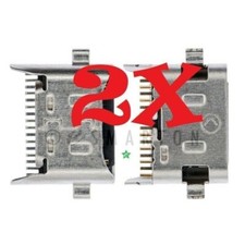 2X REVVL 6/REVVL 6 Pro 5G Type C Dock Connector USB Charger Charging Port