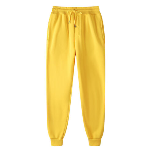 Warme Fleece gefütterte Herren Jogginghose Gym Workout Sweatpants Trainingshose - Bild 9 von 66