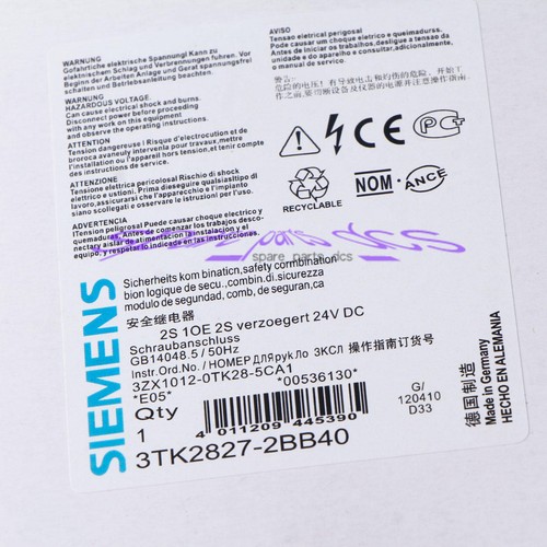 EIN NEUES 3TK2827-2BB40 SIEMENS Sicherheitsrelais - Bild 4 von 7