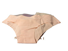 Nylon Hi-Cut Panties Stretch Underwear Assorted Colors Women's Size L