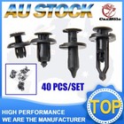 <!--F#f_0-->40Pcs Car Push Retainer Pin Body Bumper Rivet Trim Moulding Clips Parts Kits NSW<!--F/-->