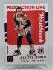 RUSSELL WESTBROOK 2021-22 Donruss Production Line PRESS PROOF #1 Wizards D3F