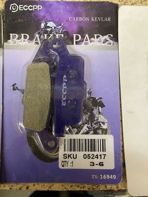ECCPP TS 16949 CARBON BRAKE PADS MADE WITH KEVLAR ~052417