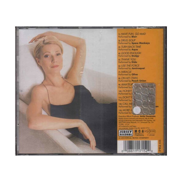 Sliding Doors by Original Soundtrack (CD, Apr1998, MCA) for sale