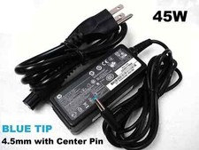 741727-001 Genuine HP Laptop 45W 19.5V AC Adapter Charger Power Supply Blue Tip