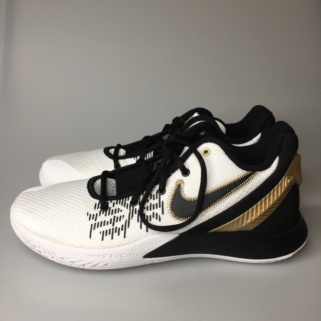 kyrie flytrap 2 white and gold