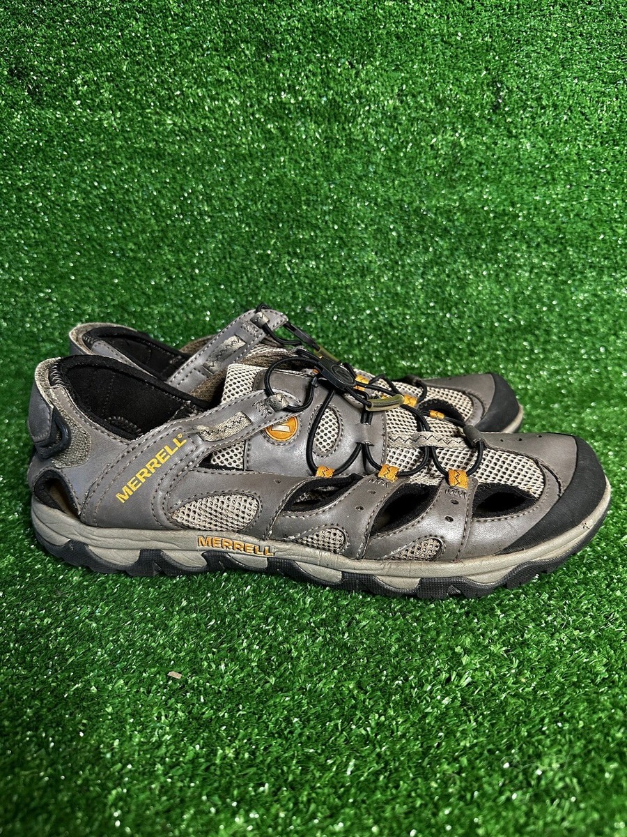 MERRELL Mens Portage Web Sport Sandal Boulder Sz 11  Adjustable Hiking Sandals MERRELL Men main image 3