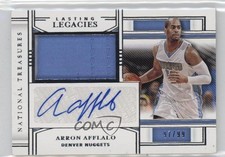 2020-21 Panini National Treasures Lasting Legacies 97/99 Arron Afflalo Auto 03xg