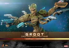 Hot Toys Guardians of the Galaxy Vol.3 Groot Deluxe Ver. 1/6 Action Figure New 