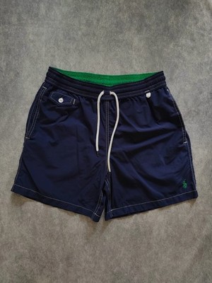 Polo Ralph Lauren Herren Badehose Shorts Navy Blau Größe Small W28-W30 