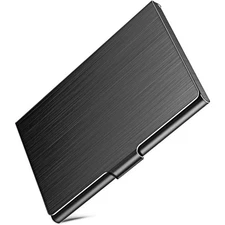 Slim Metal Business Card Case for Men and Women Professional Stainless Steel
