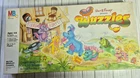 Vintage 1985 Disney Wuzzles Board Game Milton Bradley 100% Complete Box Wear