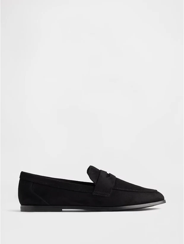 gAP ! Vegan Suede Loafers - Color True Black - Image 2 of 4