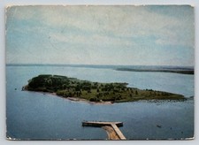 1973 Minsk Sea Belarus USSR Postcard Sea of Minsk Aerial View Soviet Era