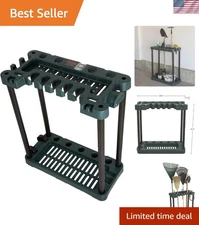 Smart Garden Tool Organizer with Wheels - Store Up to 40 Tools Effortlessly