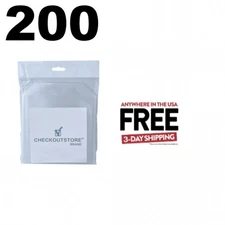 200 CheckOutStore Stamp & Die Clear Storage Pockets (6 3/4 x 6 3/4) **1-3 DAYS