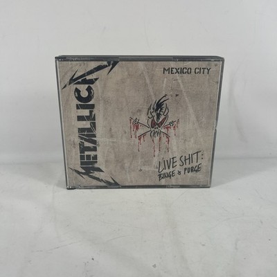 Metallica Live Shit Binge & Purge Mexico City 3 CD Set   Elektra 61594-2   1993