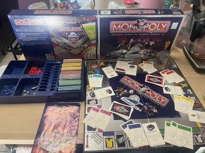 Jeu De Société Rare monopoly Édition Coupe Du Monde 98 COMPLET Français - Photo 1/4