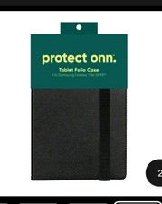 onn. Tablet Folio Case for Samsung Galaxy Tab S10 Lite/FE/S9 FE 10.9"   Black
