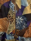 Vintage Cascais of California Bomber Jacket Women Size L Zip Up Patchwork — photo 3