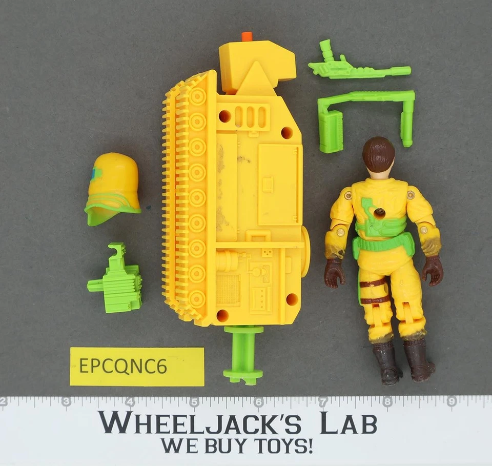 Clean-Sweep V1 100% Completo G.I. Figura de acción Hasbro Joe 1991 vintage Foto 2 de 2