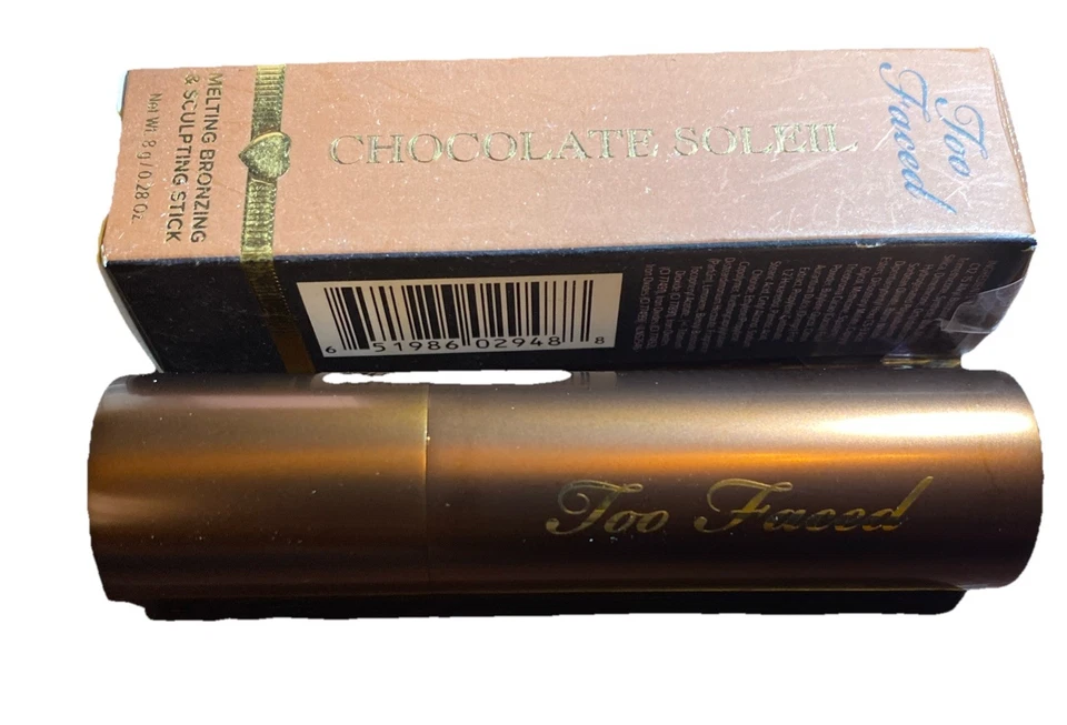 Too Faced Chocolate Soleil Bronzing & Sculpting Stick Chocolate Espresso (BNIB) - Image 3 of 4