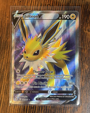 The Pokémon Company Jolteon V 177/203 Evolving Skies Ultra Rare Holo ENG 2021