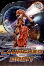 2023-24 Topps Chrome Cosmic #LIO-22 Vince Carter Launched Into Orbit
