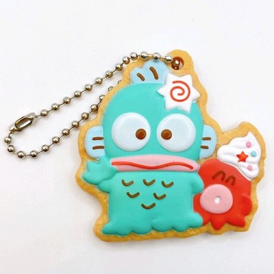 Hangyodon Sanrio Mascot Cookie Charm Keychain Japan Limited Very Rare Kawaii