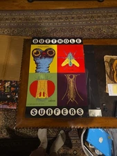 BUTTHOLE SURFERS "INDEPENDENT WORM SALOON" 20x30 Original Promo Poster