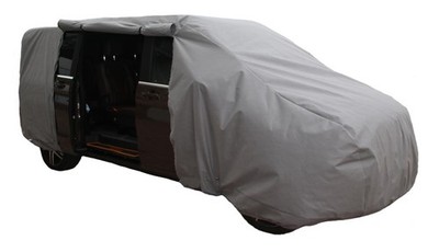 Exclusive Ganzgarage für Volkswagen T6 Abdeckplane öffnende Tür