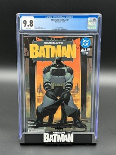 Absolute Batman #1 CGC 9.8 (2024) Dragotta A First Printing w/ Custom Stand