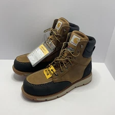 Carhartt Men's Millbrook 6” Nano Composite Safety Toe Waterproof Sz9 WCH2540018