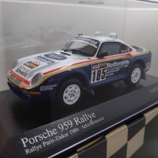 1/43 Minichamps Porsche 959 2nd 1986 Paris-Dakar Rally Minicar