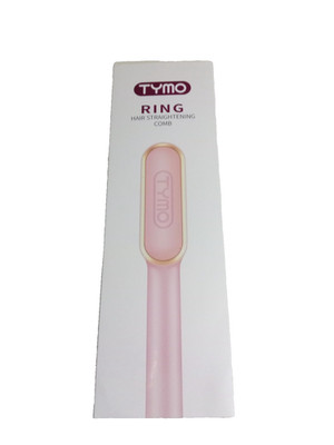 TYMO Beauty Limited Ring Hair Straightening Comb Pink Gold New