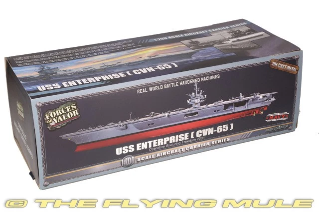 861007A Forces of Valor 1:700 USS Enterprise *DEFECTUOSO* Ver descripción Foto 4 de 4