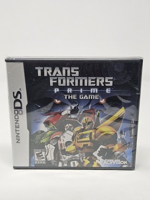 Transformers Prime: The Game Nintendo DS Brand New Factory Sealed