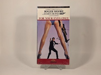 For Your Eyes Only (VHS, 1992) Sealed James Bond