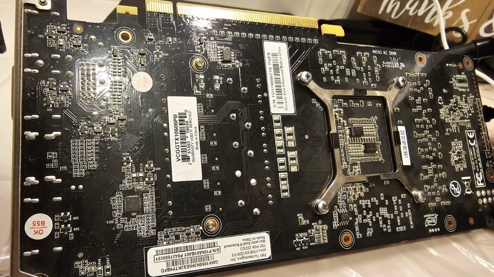 PNY NVIDIA GTX 1060 6GB + Asetek Liquid Cooler & Phanteks High Static Fan - Image 4 of 4