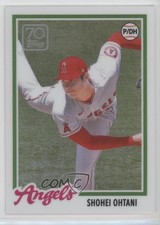 2021 Topps Chrome 70 Years of Topps Baseball Shohei Ohtani #70YTC-28 0fo2