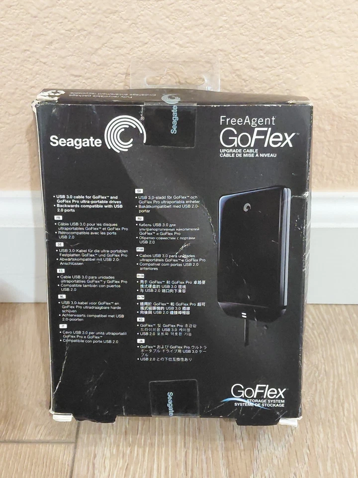 FreeAgent GoFlex Adapter converts SATA to USB 3.0 + NEW Genuine Cable, SEAGATE - Image 2 of 2
